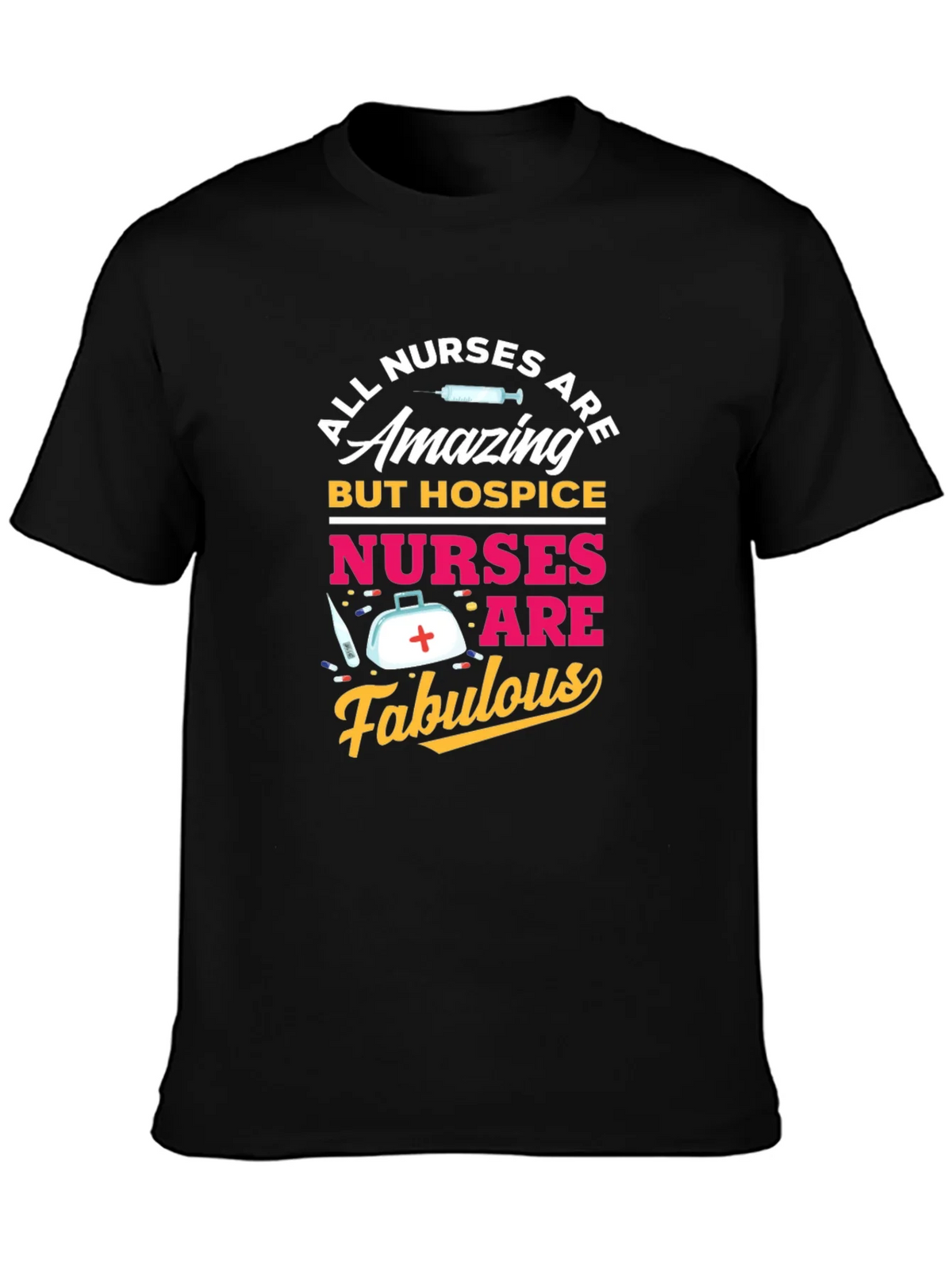 Hospice Nurse T-Shirt - All Nurses Are Amazing product image 3