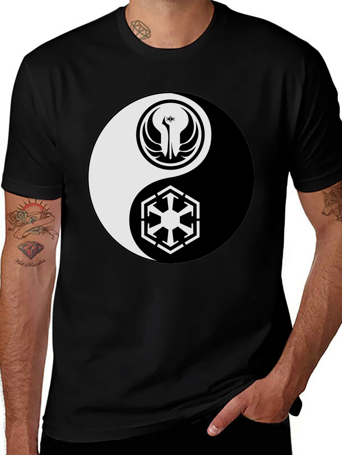 Star Wars Yin Yang T-Shirt product image 1