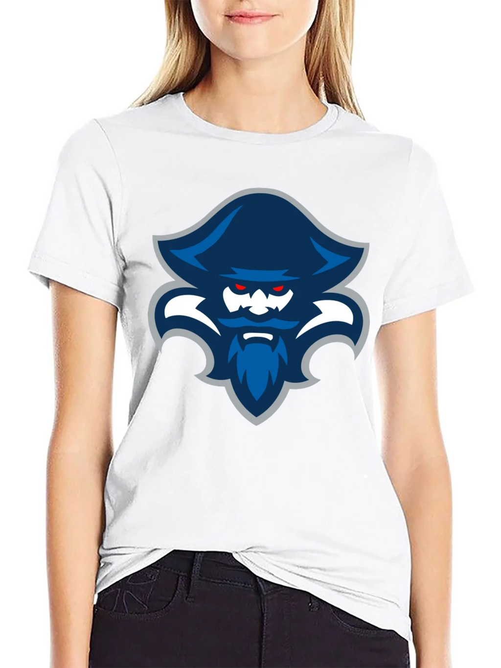 Pirate Logo T-Shirt - Mens Black Tee product image 8