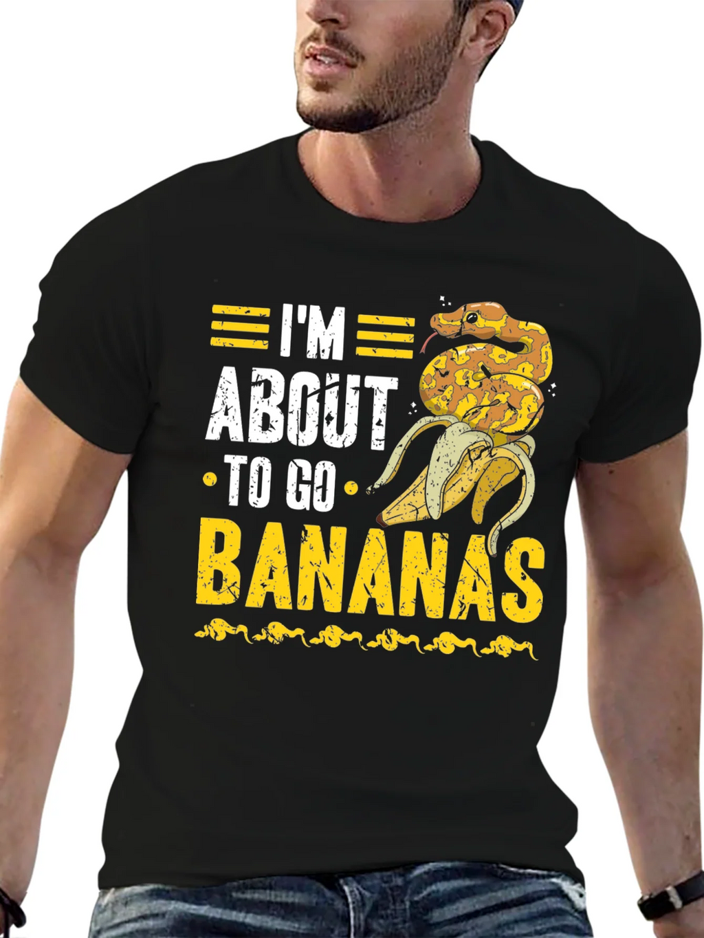 Im About To Go Bananas Snake T-Shirt product image 2