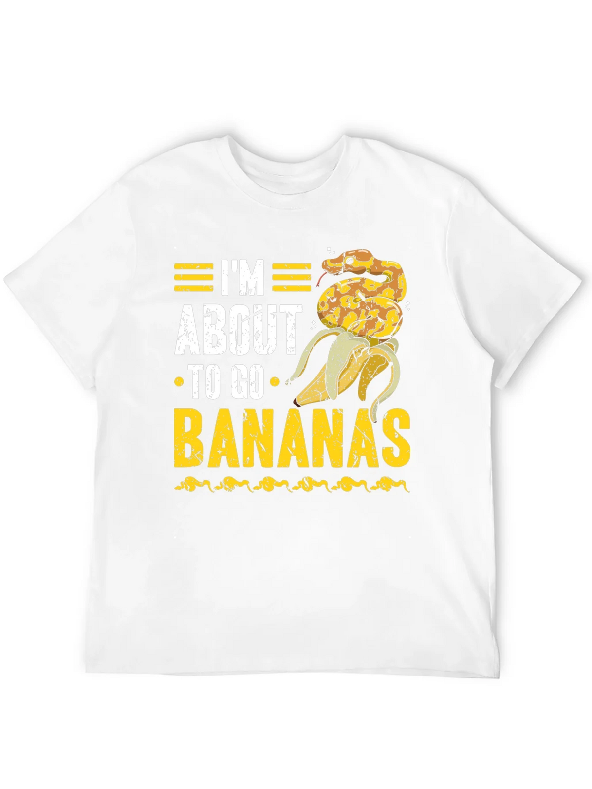 Im About To Go Bananas Snake T-Shirt product image 6