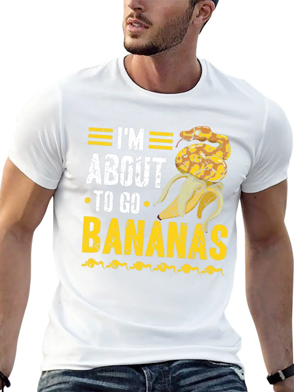 Im About To Go Bananas Snake T-Shirt product image 7