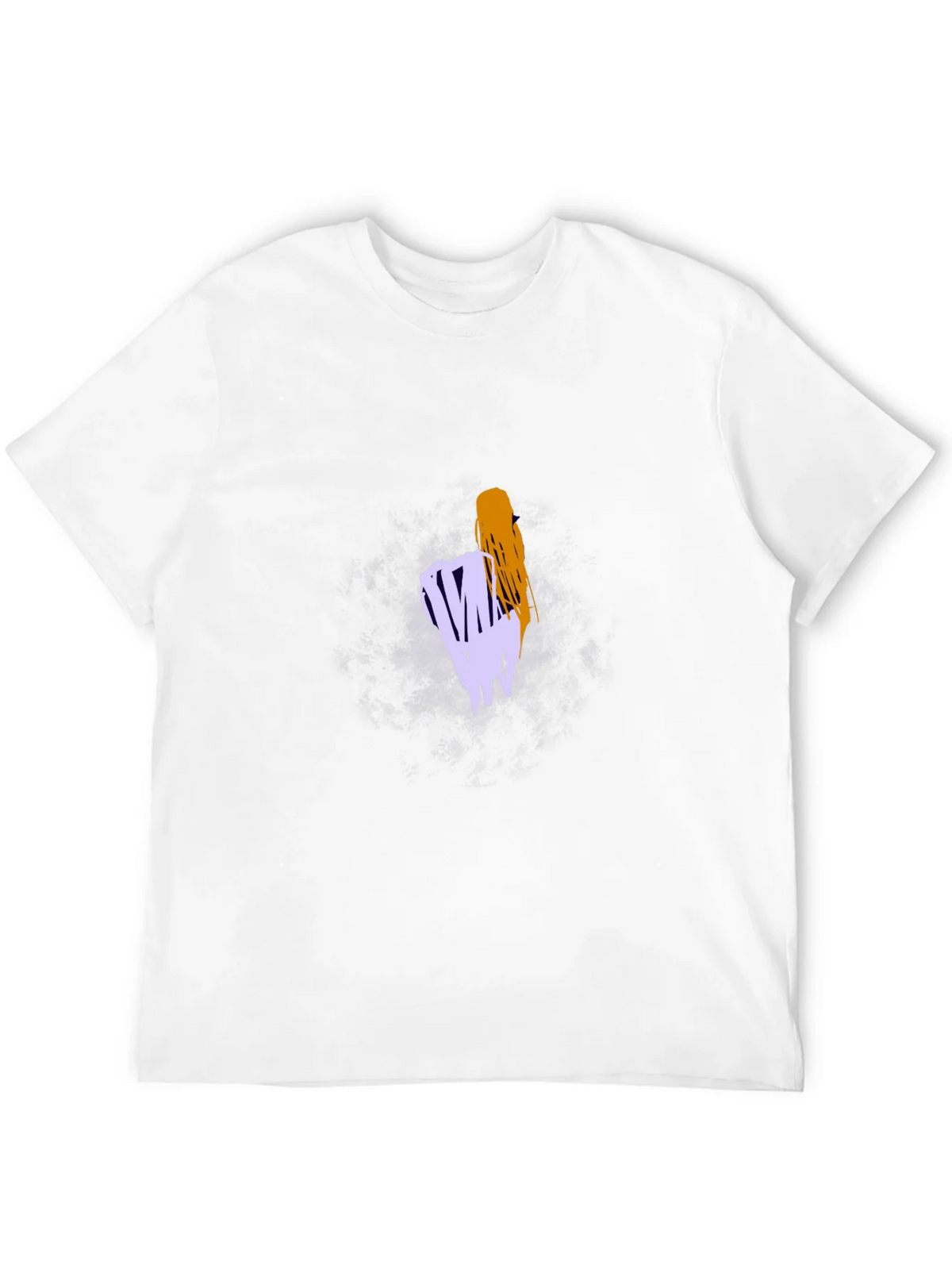 Abstract Graphic Tee - Casual Black T-Shirt product image 9