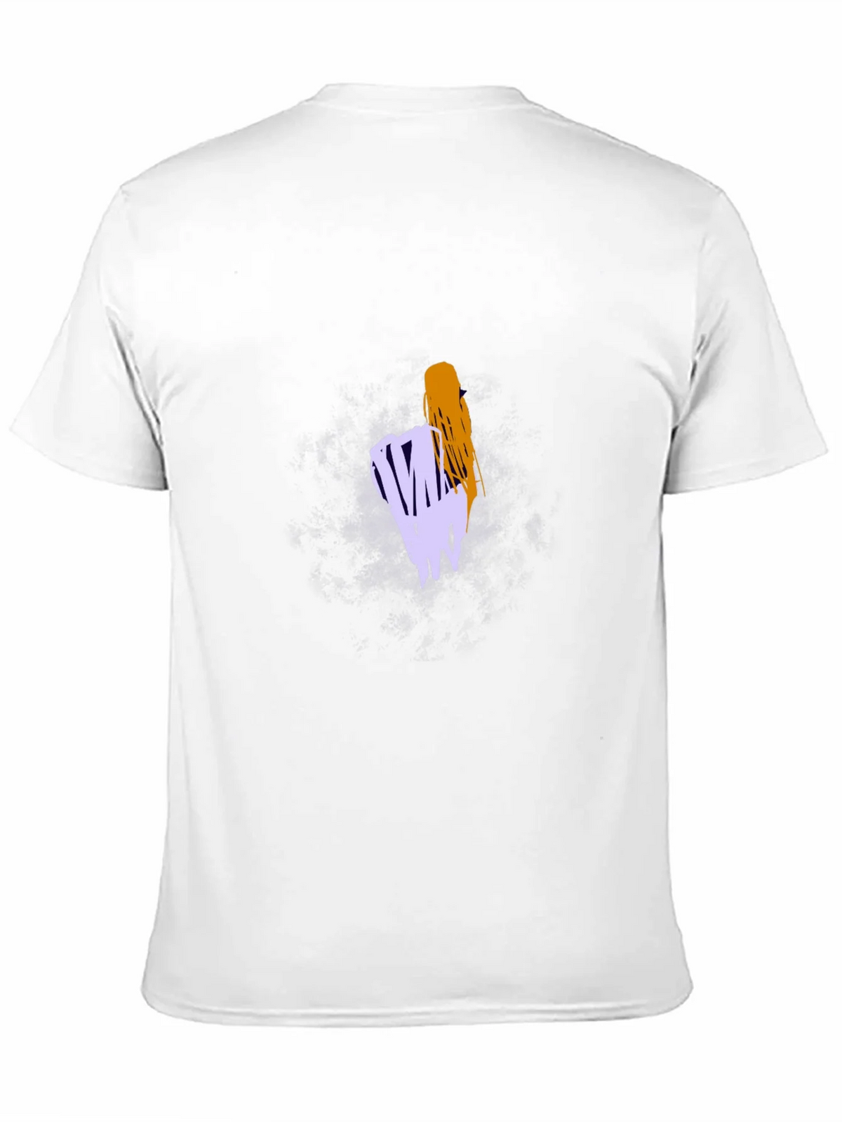 Abstract Graphic Tee - Casual Black T-Shirt product image 8