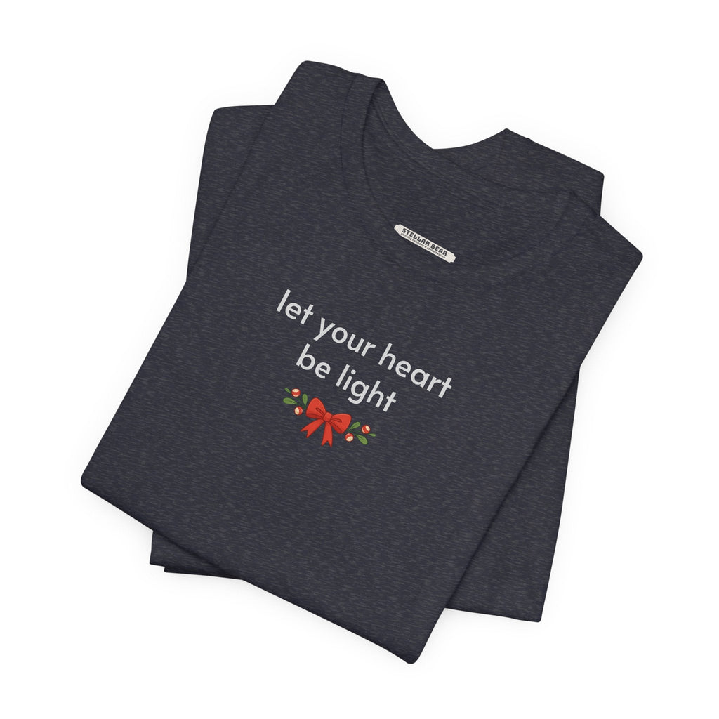 Let Your Heart Be Light Minimalist Style T-Shirt product image 4