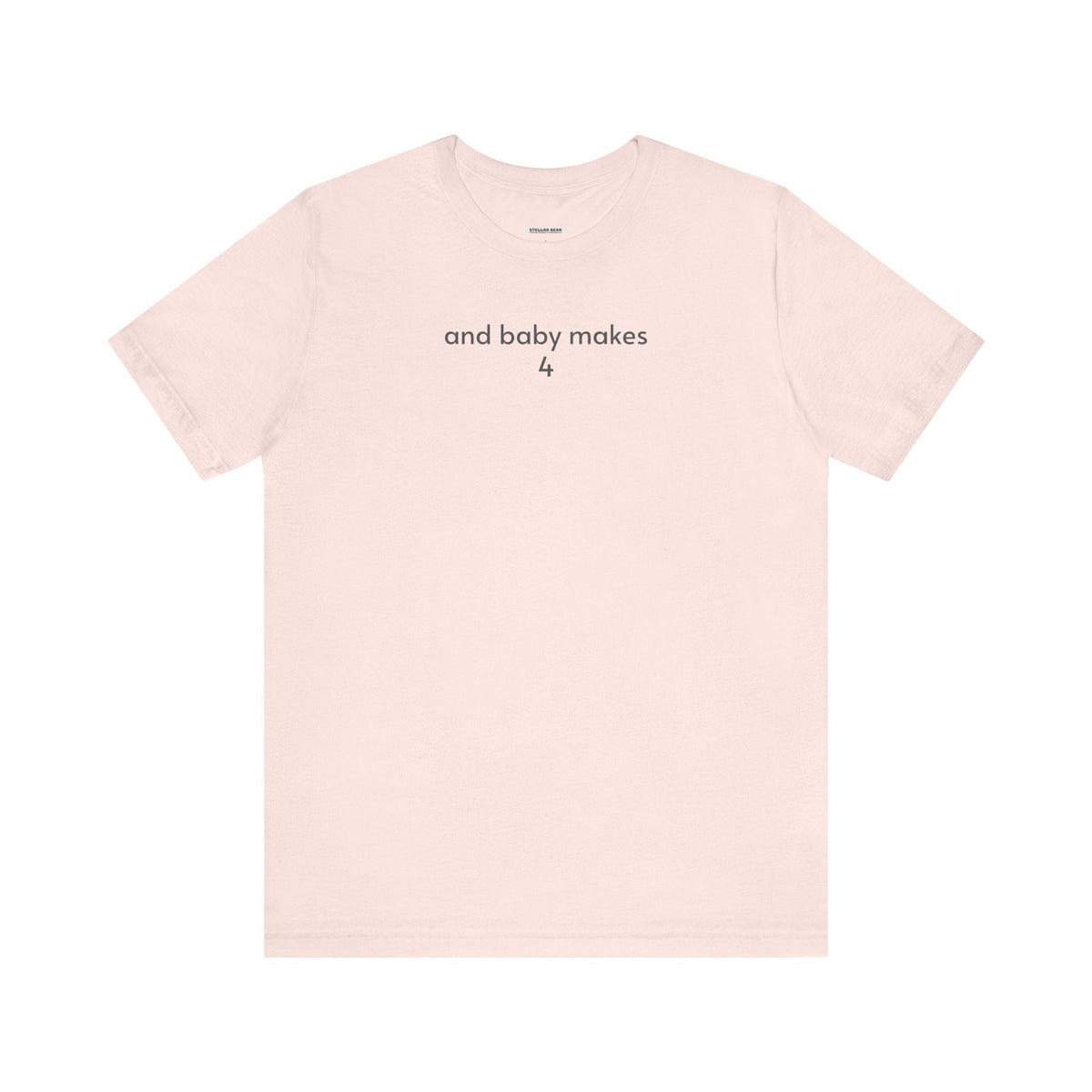 And Baby Makes (Personalized Number) T-Shirt product image 12