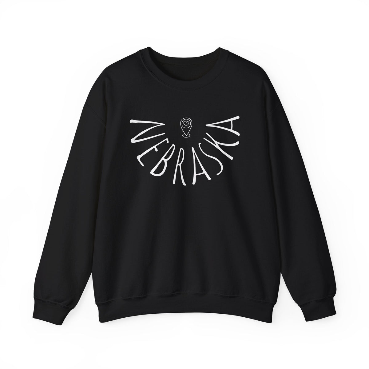 Nebraska Liquid Letters Graphic Sweatshirt product image 2