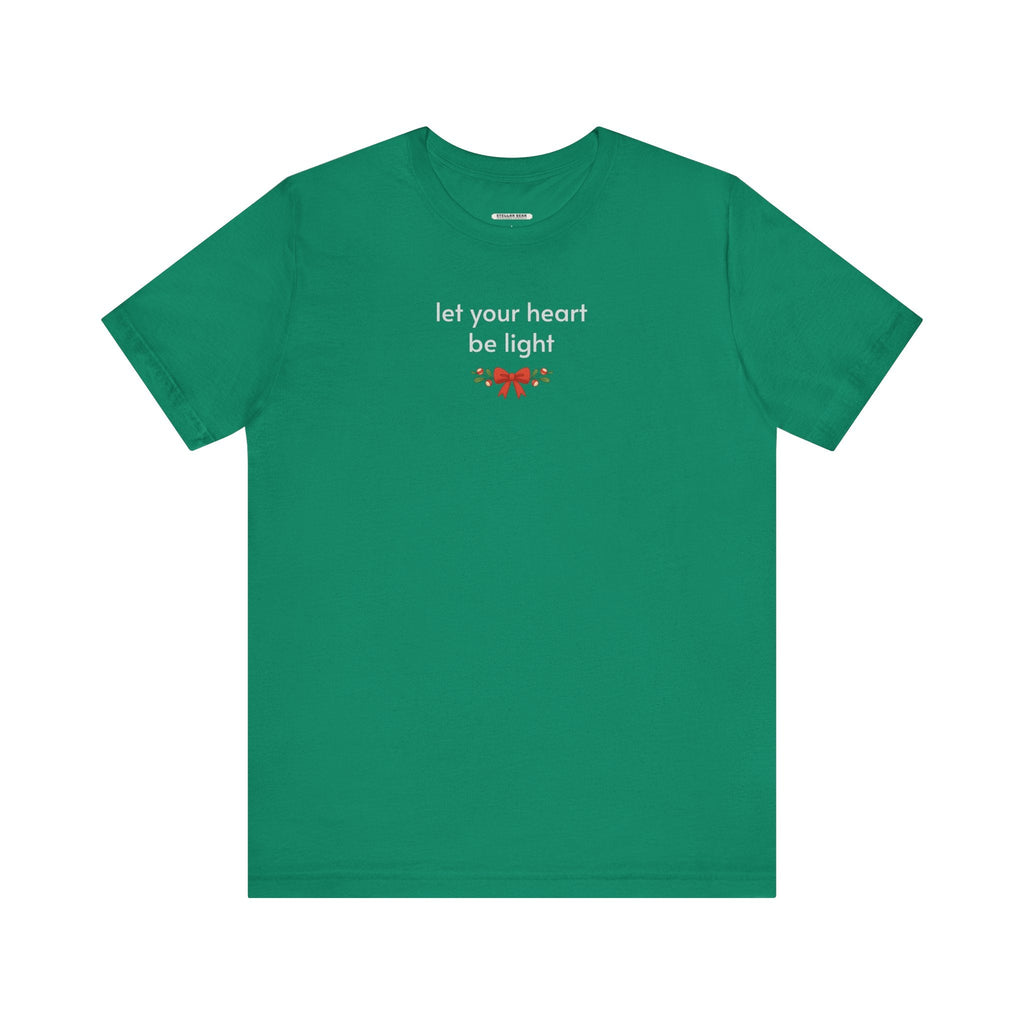 Let Your Heart Be Light Minimalist Style T-Shirt product image 6
