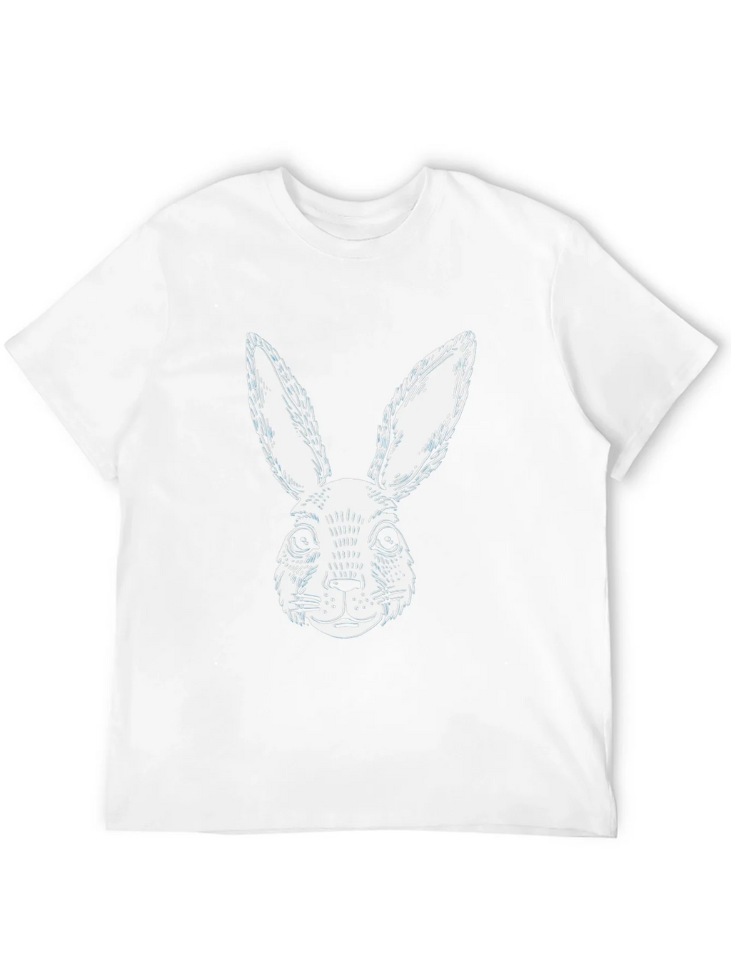 Black Rabbit Graphic T-Shirt | Casual Cotton Tee product image 11