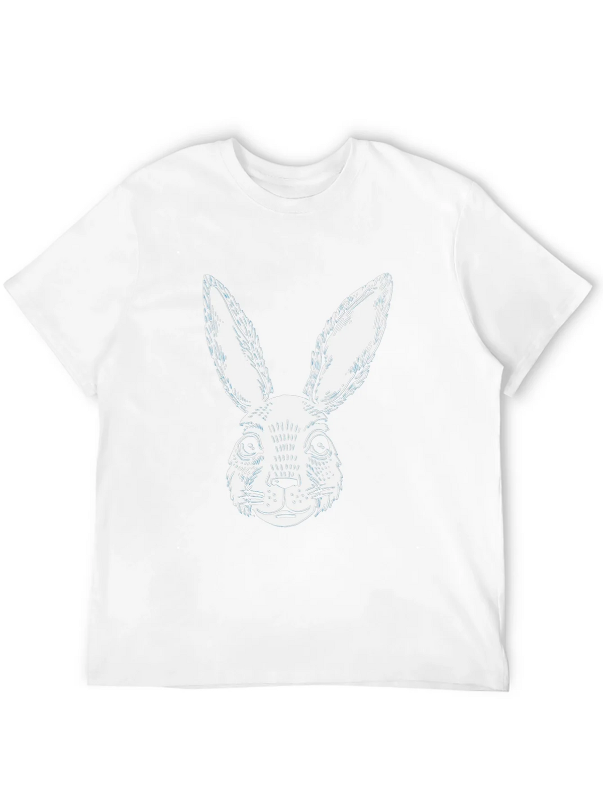 Black Rabbit Graphic T-Shirt | Casual Cotton Tee product image 11