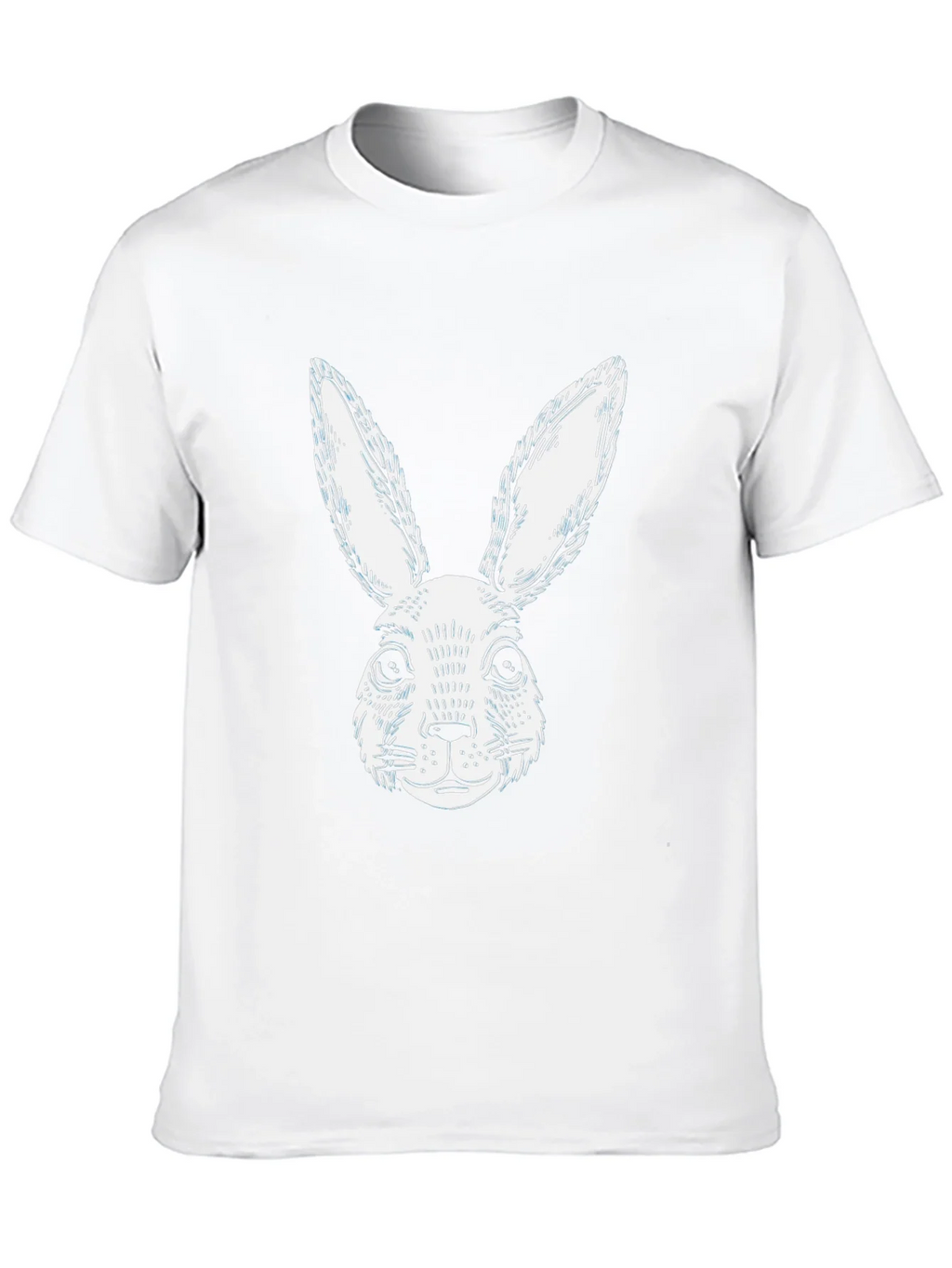 Black Rabbit Graphic T-Shirt | Casual Cotton Tee product image 9