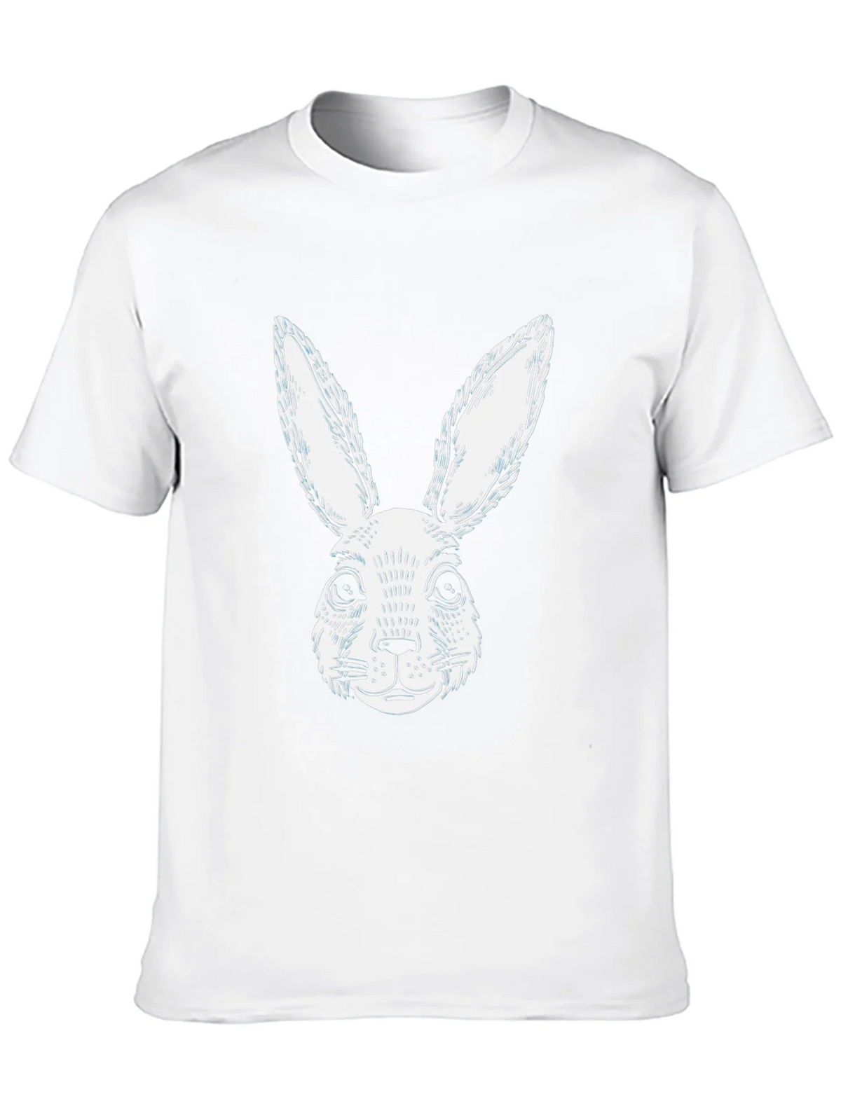 Black Rabbit Graphic T-Shirt | Casual Cotton Tee product image 9