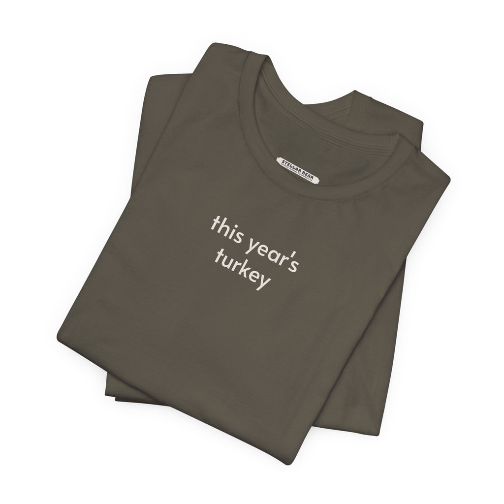 This Year's Turkey Minimalist Style T-Shirt product image 10