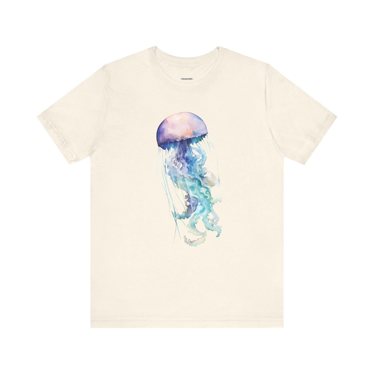 Jellyfish Lavender Green Graphic T-Shirt product image 11