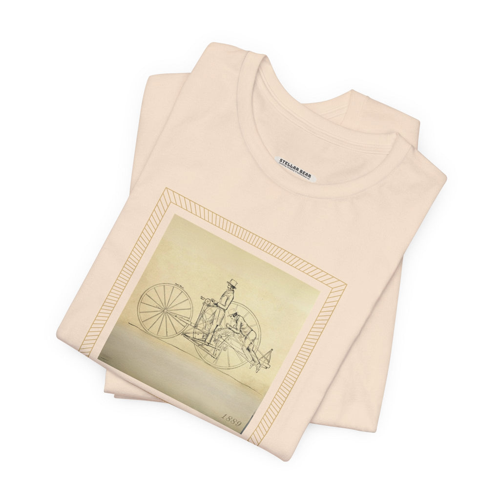 Two-Man Propelling Carriage Illustration 1889 Vintage product image 5