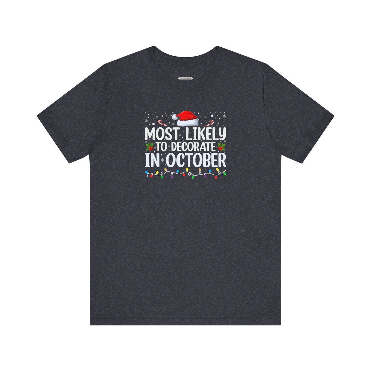 Most Likely to Decorate in October Graphic T-Shirt product image 13
