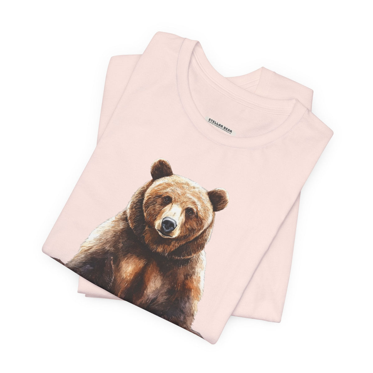 Grizzly Bear Sitting Graphic T-Shirt product image 6
