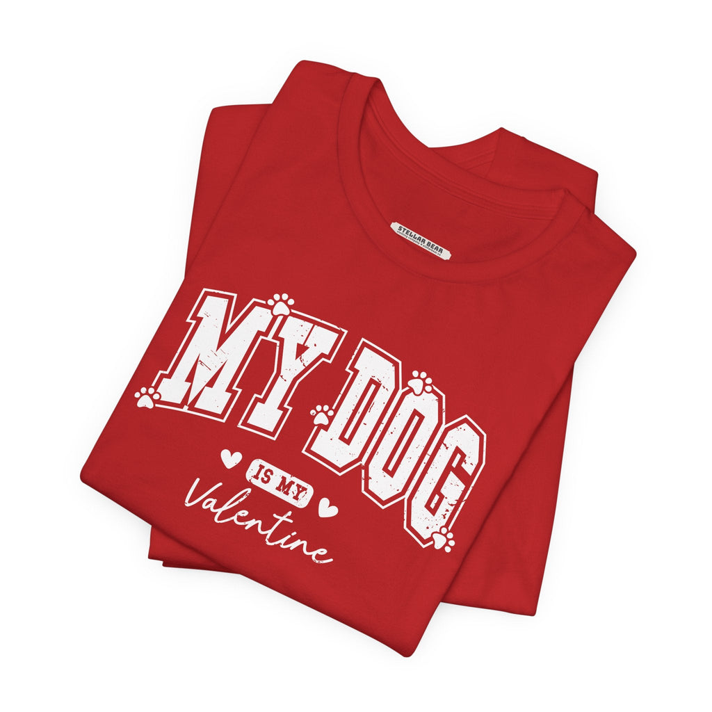 My Dog is My Valentine Graphic T-Shirt product image 1