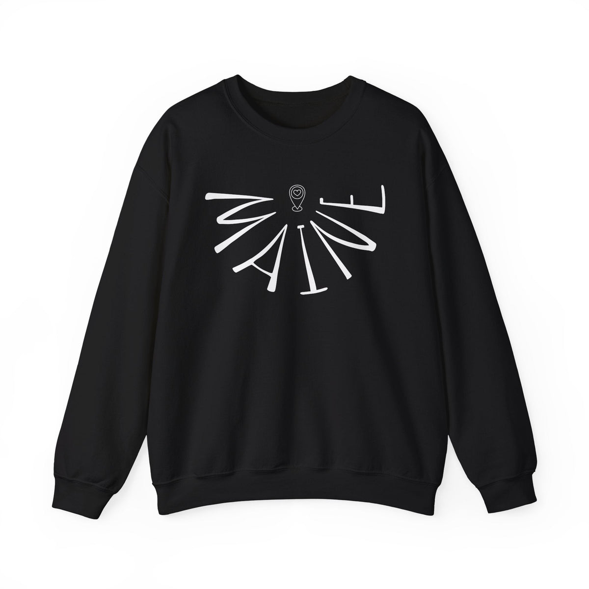 Maine Liquid Letters Sweatshirt product image 3