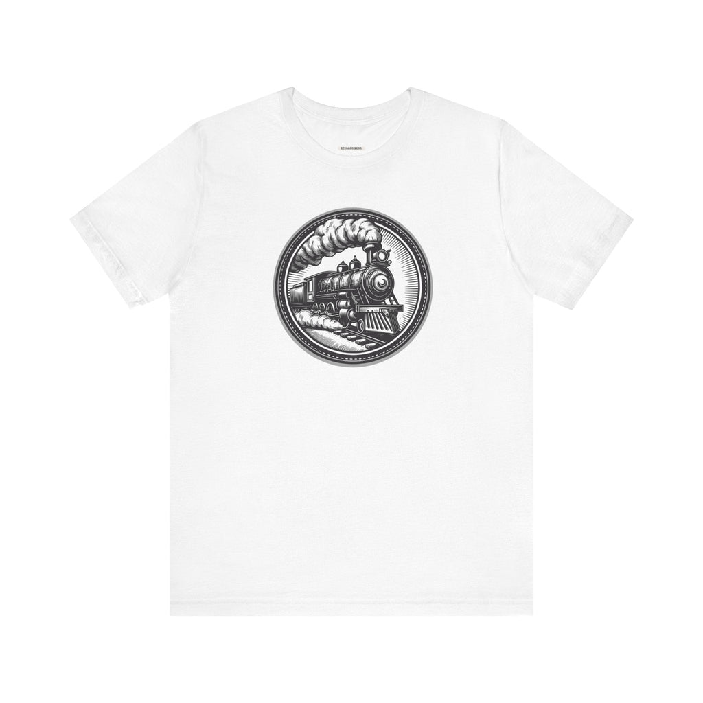 Steam Train Vintage Objects Graphic T-Shirt product image 10