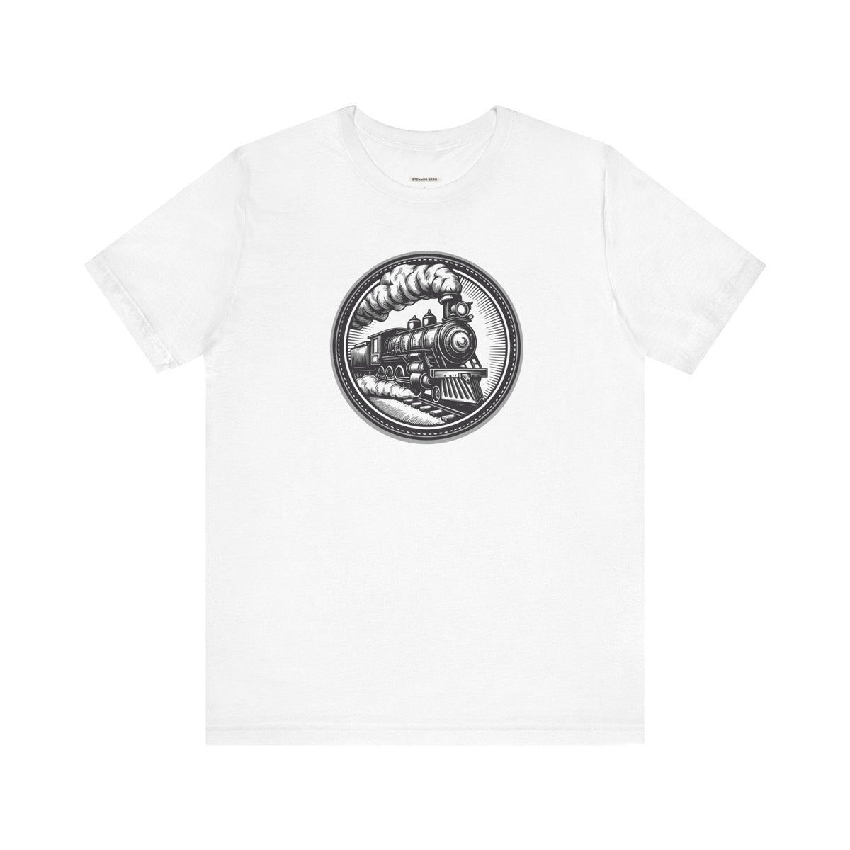 Steam Train Vintage Objects Graphic T-Shirt product image 10