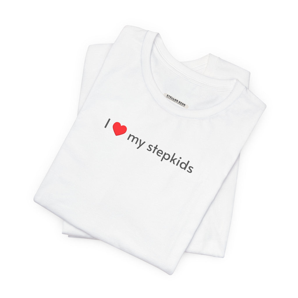 I Love My Stepkids Minimalist Style T-Shirt product image 4