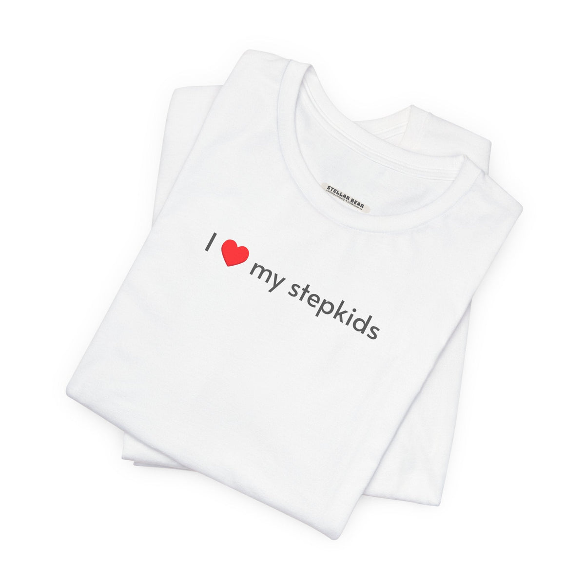 I Love My Stepkids Minimalist Style T-Shirt product image 4