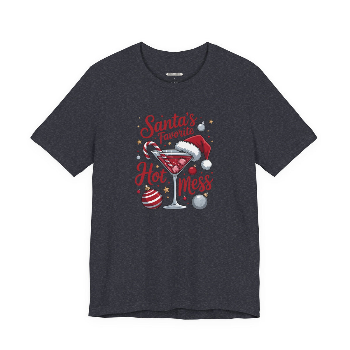 Santa's Hot Mess Graphic T-Shirt product image 9