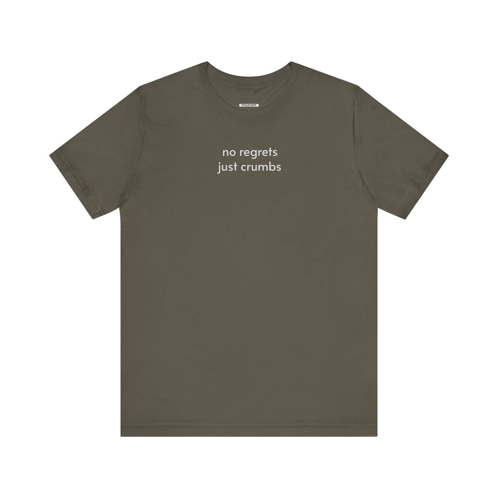 No Regrets, Just Crumbs Minimalist Style T-Shirt product image 22