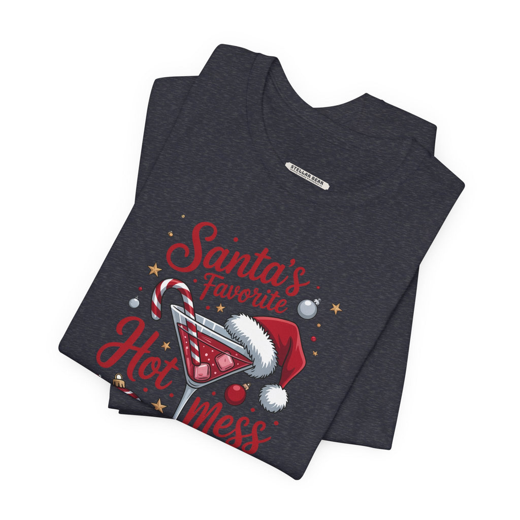 Santa's Hot Mess Graphic T-Shirt product image 3