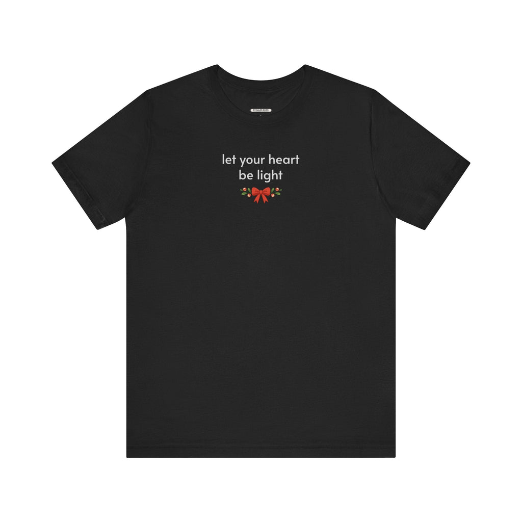 Let Your Heart Be Light Minimalist Style T-Shirt product image 7