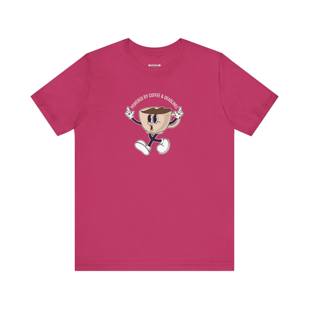 Powered by Coffee and Deadlines Graphic T-Shirt product image 14