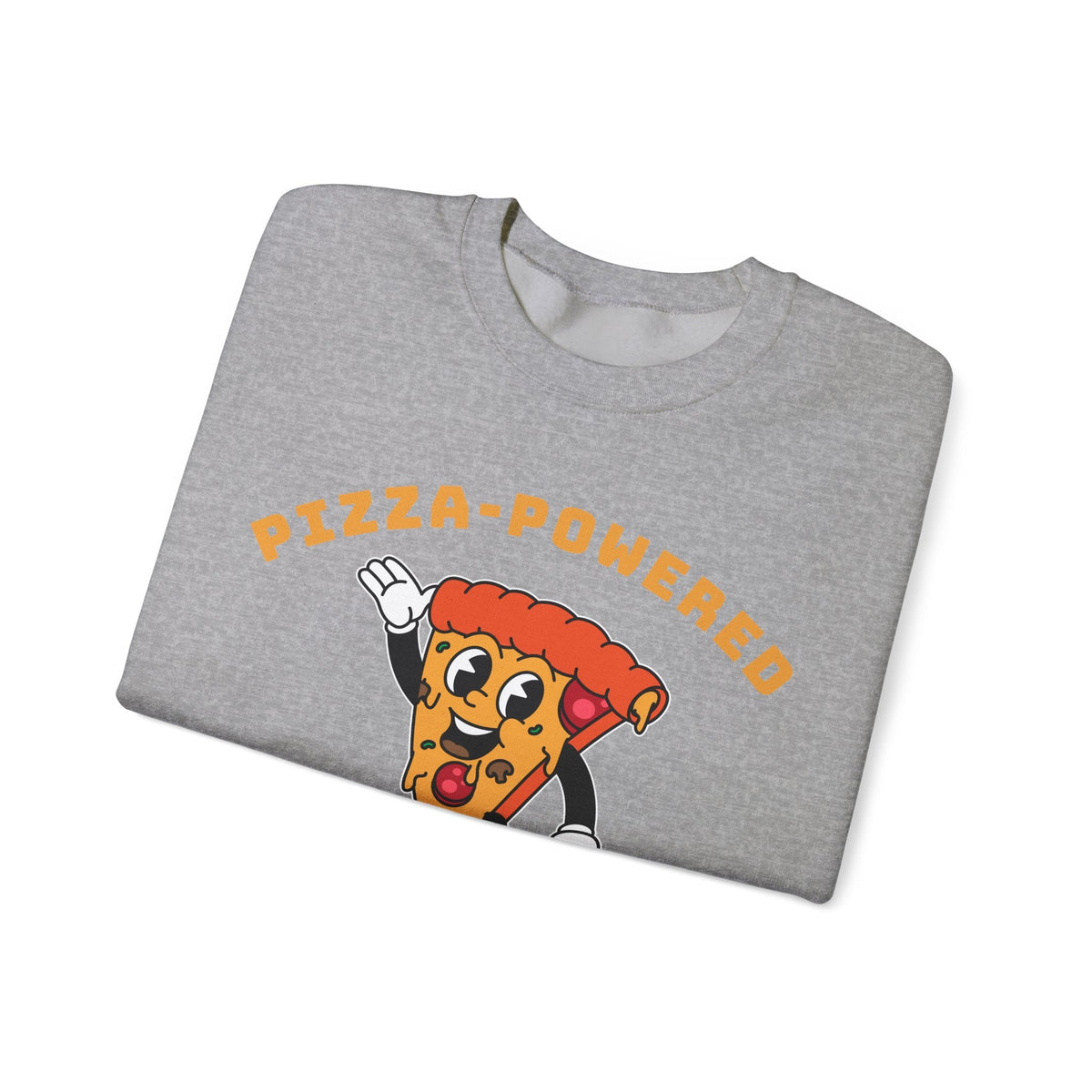 Pizza-Powered Graphic Sweatshirt product image 11