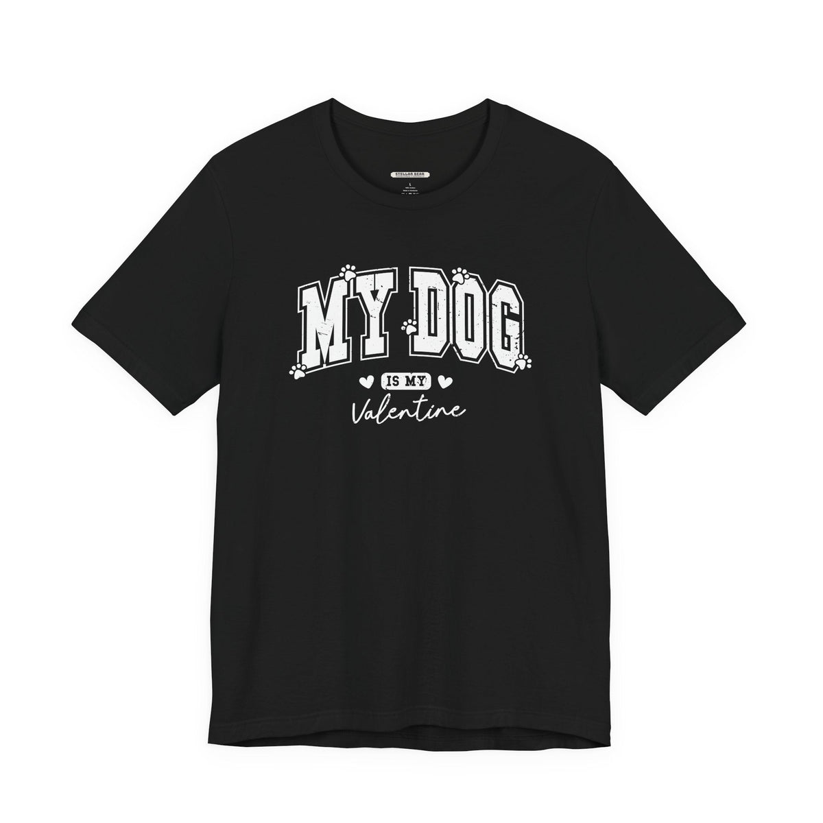 My Dog is My Valentine Graphic T-Shirt product image 10