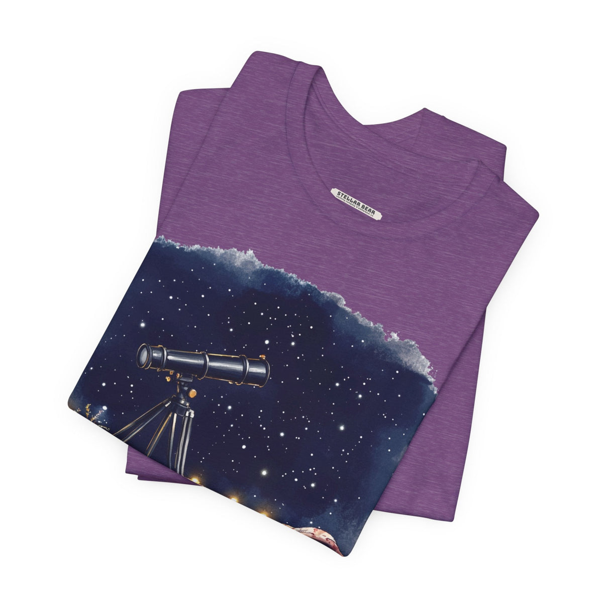 Let's Take a Look Telescope Graphic T-Shirt product image 3