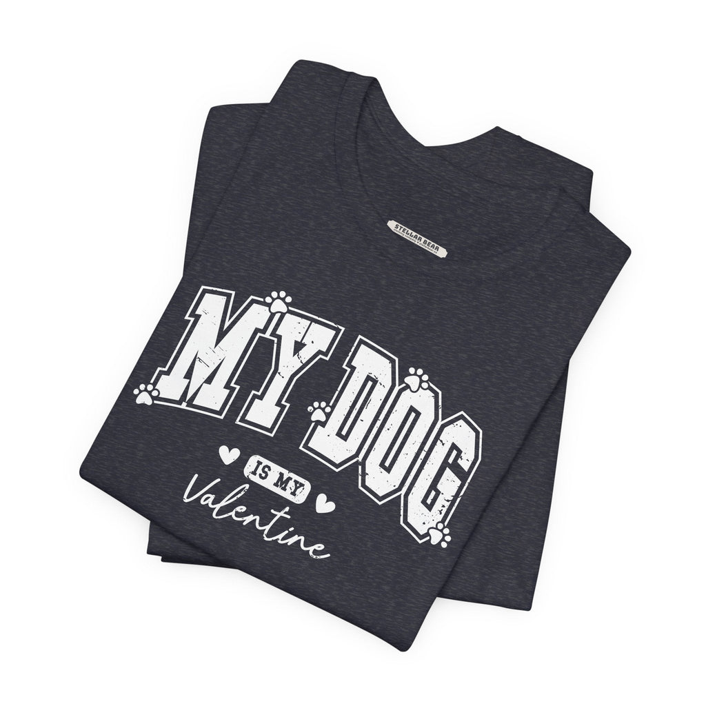 My Dog is My Valentine Graphic T-Shirt product image 5