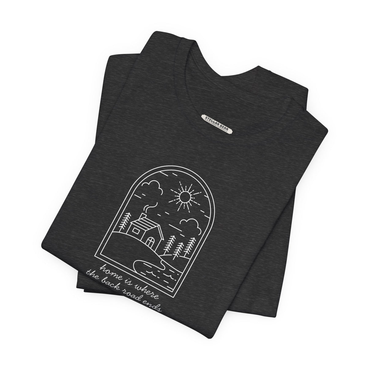 Home is Where the Back Road Ends Graphic T-Shirt product image 5