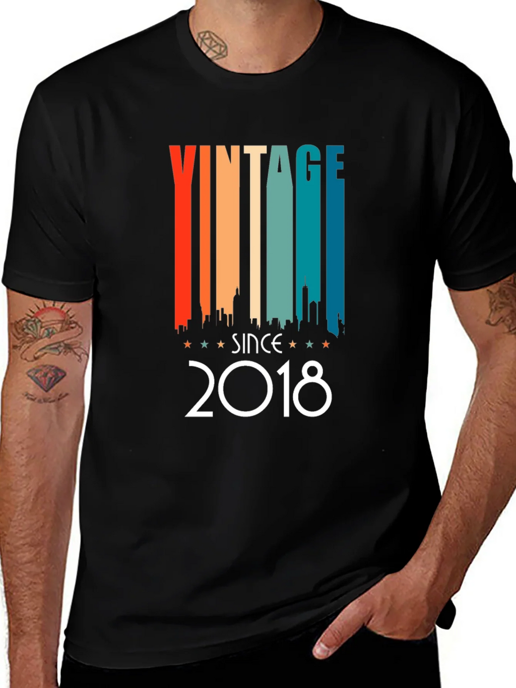 Vintage Since 2018 Graphic Tee product image 1