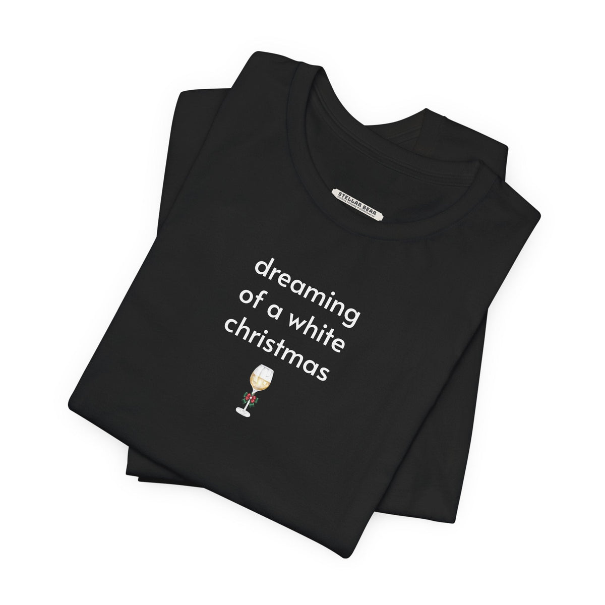 Dreaming of a White Christmas Minimalist Style T-Shirt product image 1