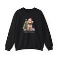 Poodle Merry Christmas Graphic Sweatshirt product image 1