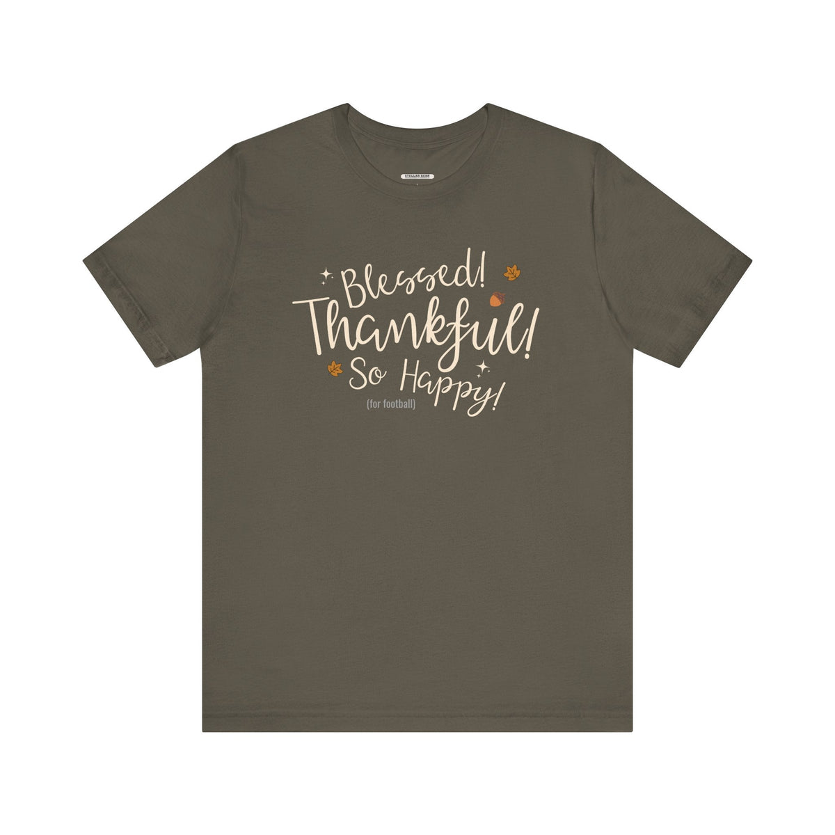 Blessed! Thankful! So Happy! (For Football) Graphic T-Shirt product image 10