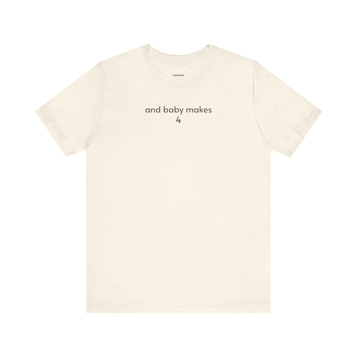 And Baby Makes (Personalized Number) T-Shirt product image 13