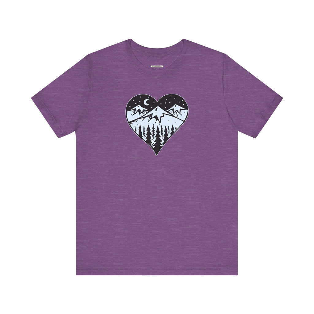 Snowy Mountain at Night Graphic T-Shirt product image 9