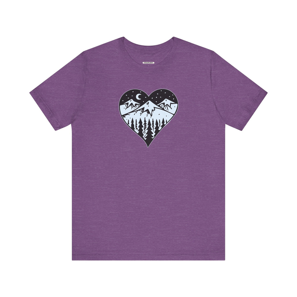 Snowy Mountain at Night Graphic T-Shirt product image 9