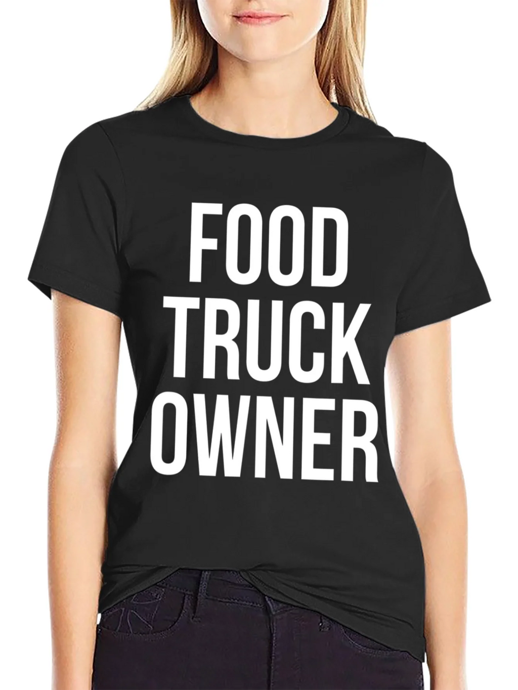 Food Truck Owner Graphic Tee - Black product image 1