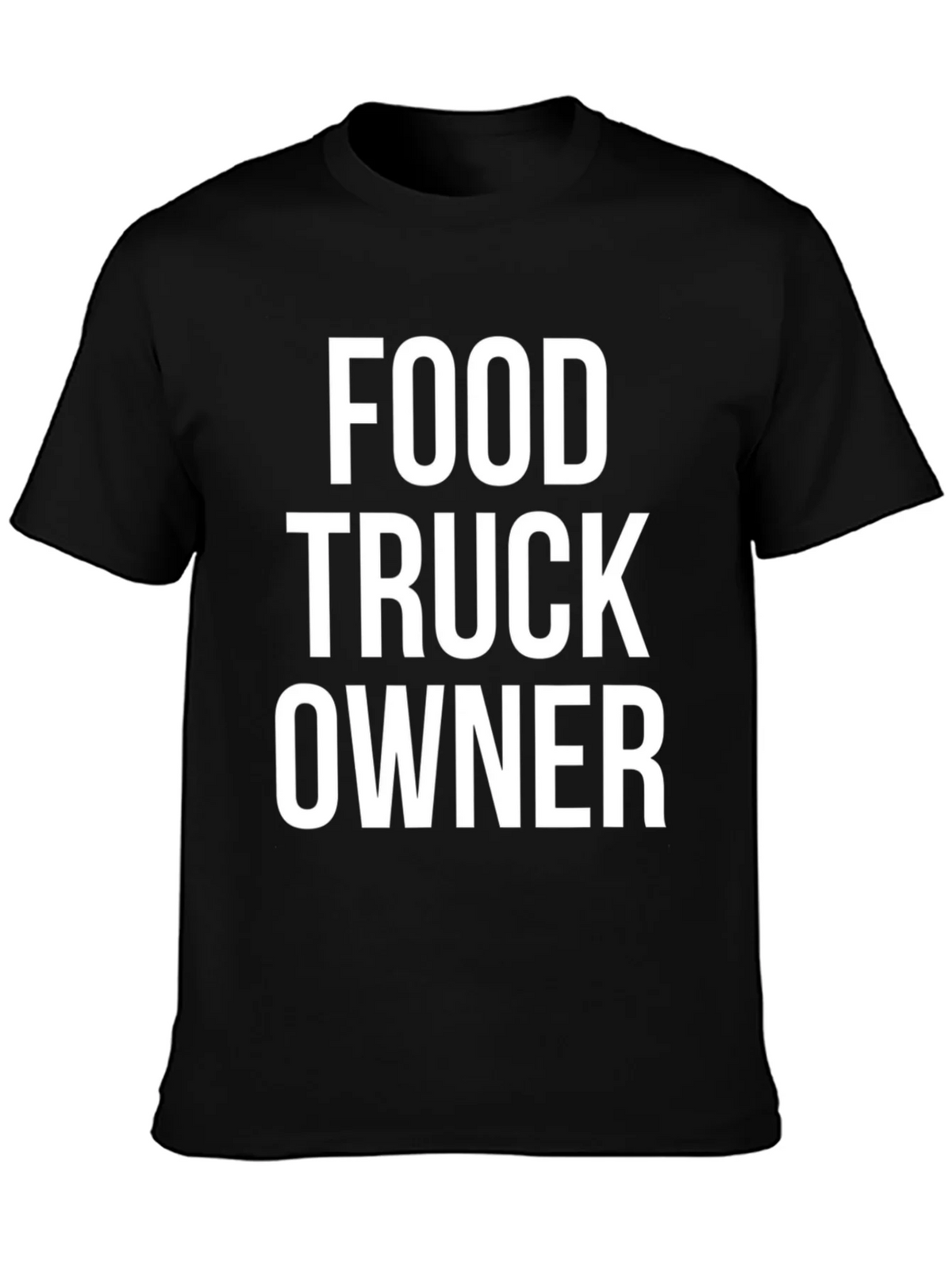 Food Truck Owner Graphic Tee - Black product image 2