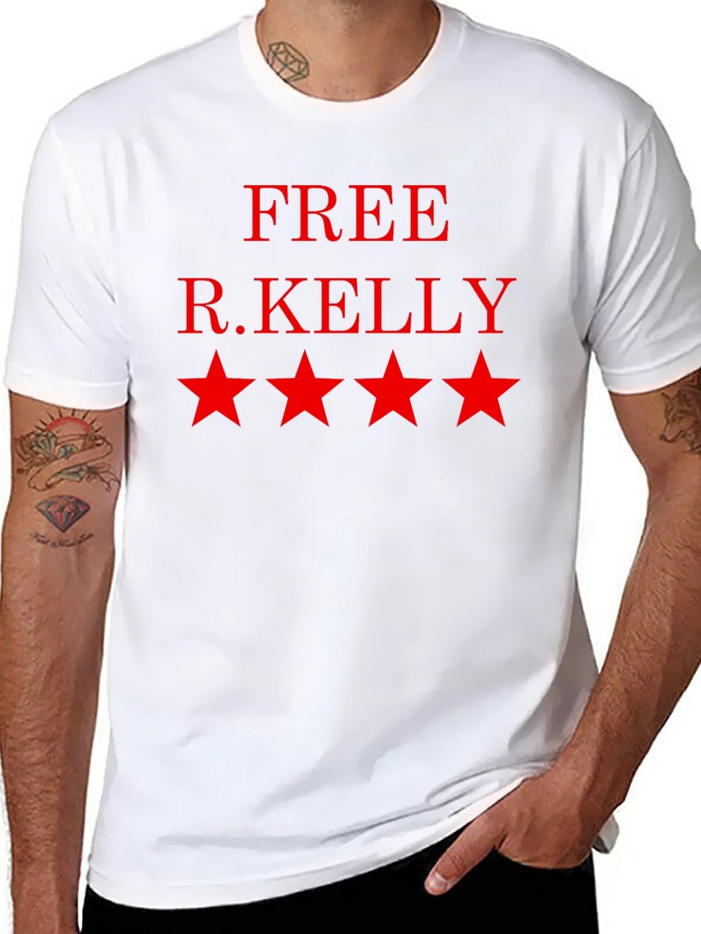 Free R. Kelly Black Cotton T-Shirt product image 7