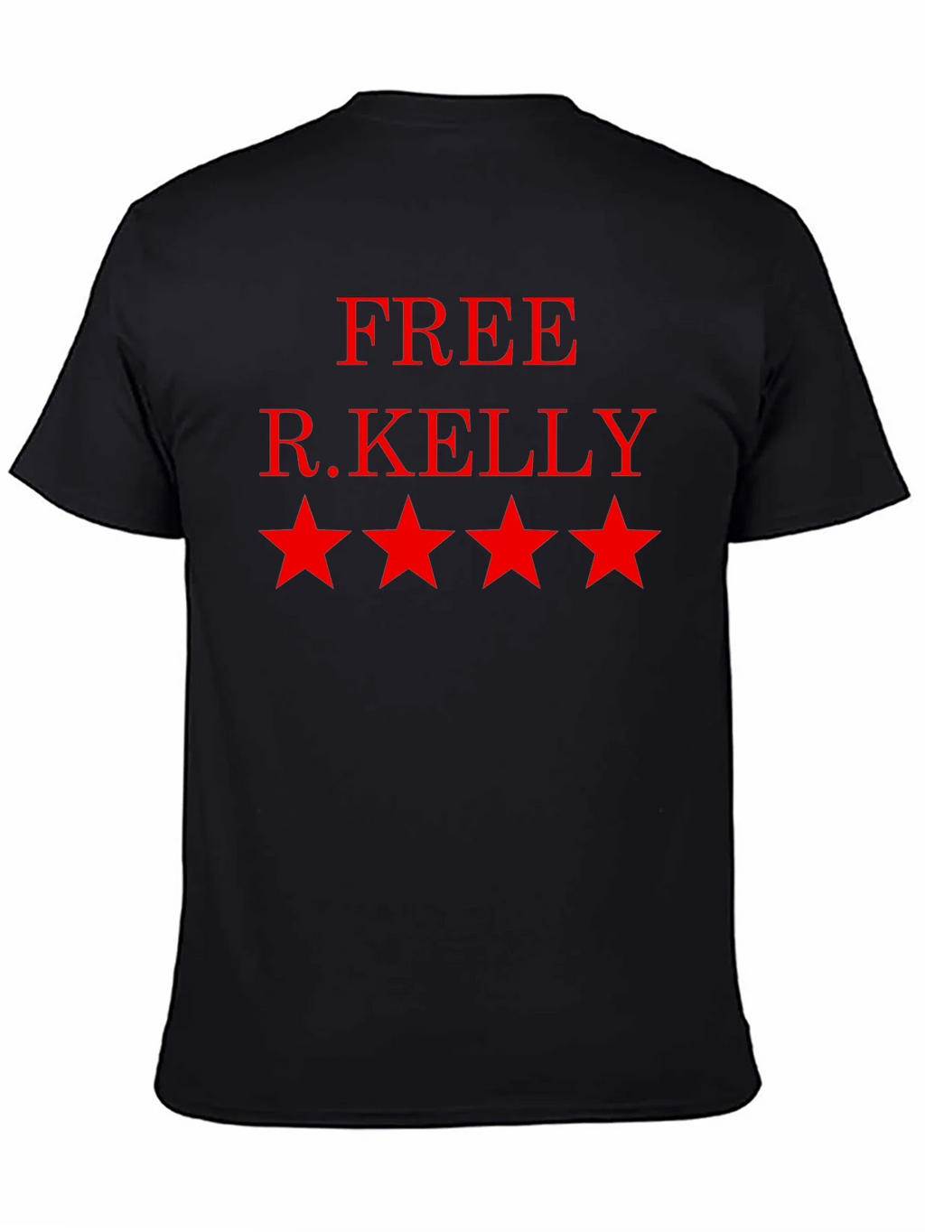 Free R. Kelly Black Cotton T-Shirt product image 4
