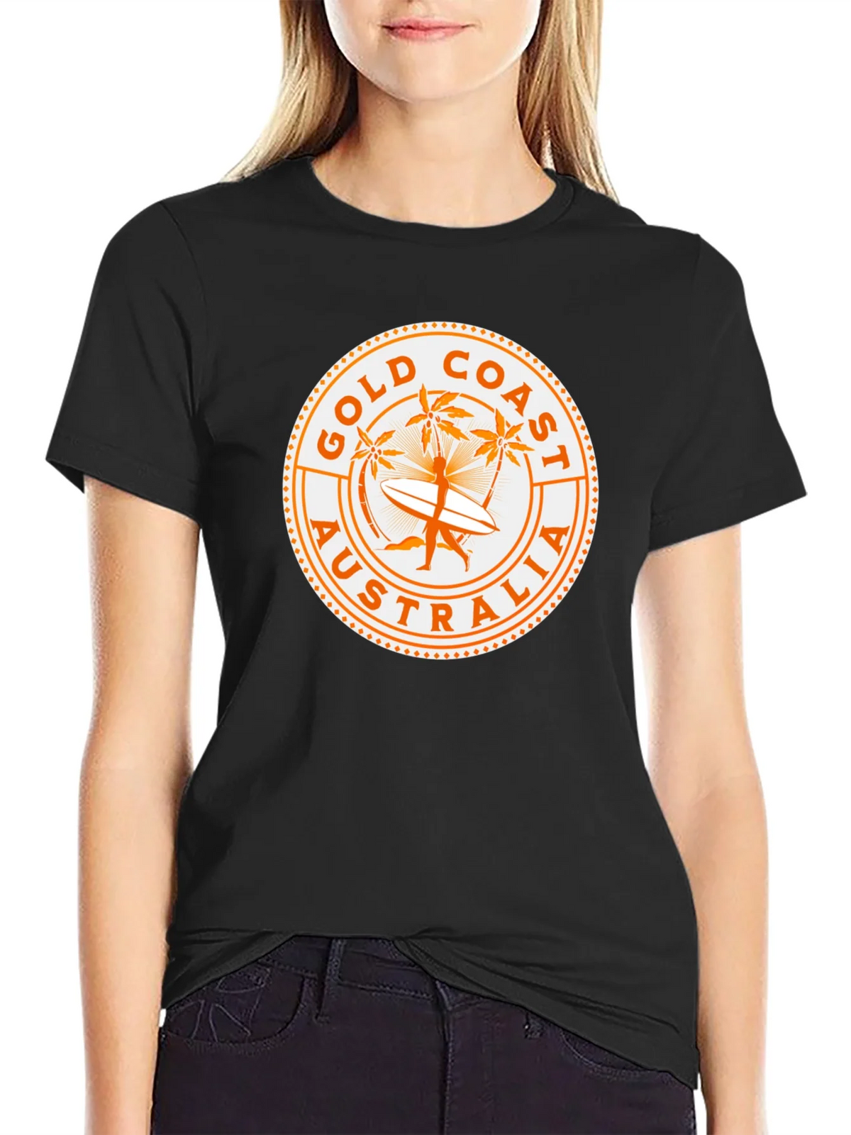 Gold Coast Australia T-Shirt | Surfer Design product image 1