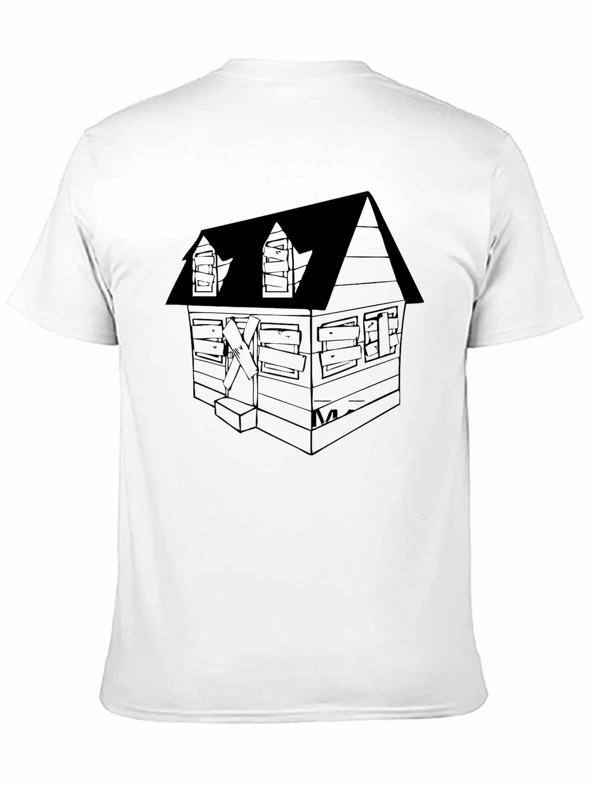 Creepy Cabin Graphic T-Shirt product image 8